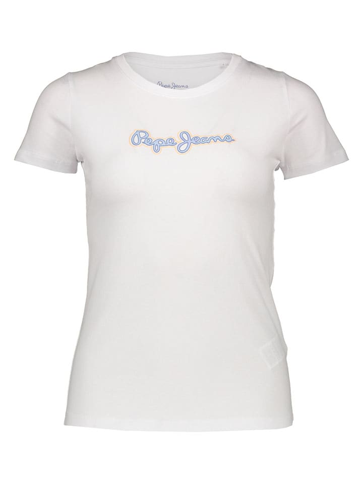Pepe Jeans Shirt in Weiß - S
