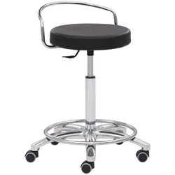 Mayer Arbeitshocker 1253 30572 schwarz Kunstleder, 1 St.