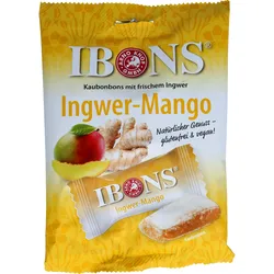 Ibons Ingwer Mango 92G Tüte Kaubonbons 92 G
