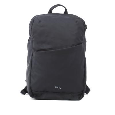 Laptoprucksack VARGU "HENEL 1", Damen, Gr. B/H/T: 28cm x 42cm x 13cm, onesize, schwarz, Polyethylen, Rucksäcke Laptoprucksack, mit recyceltem PET