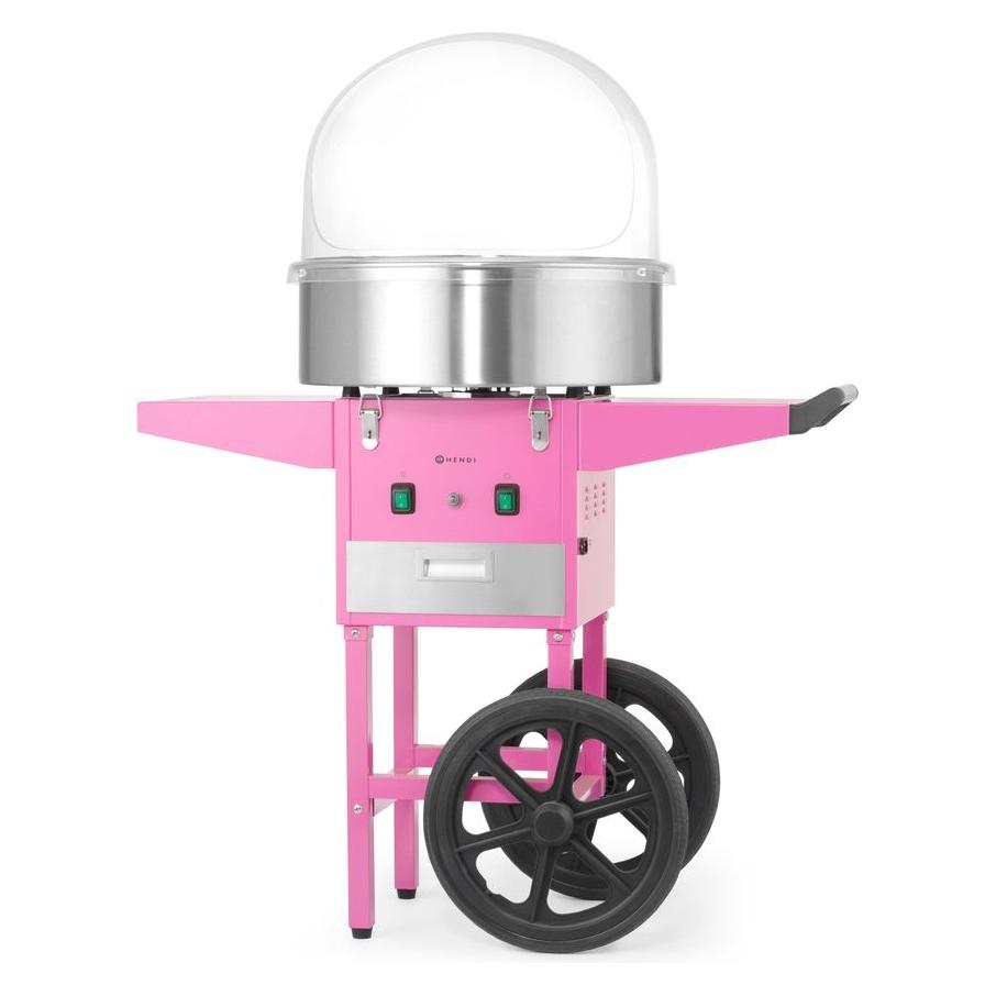 Hendi Zuckerwatte-Maschine,, Pastellrosa, 220-240V/1130W, 948x520x(H)914mm (62082629)