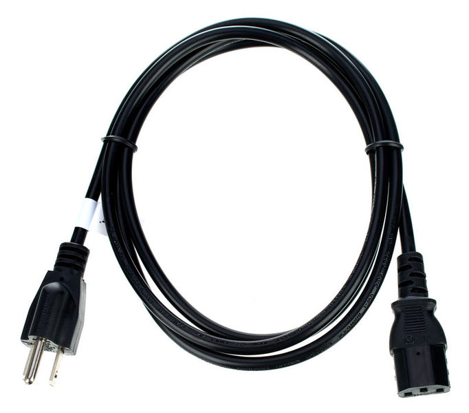 the sssnake Powercord US C13 1,5m Black