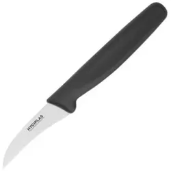 Hygiplas schwarz Tourniermesser 7cm
