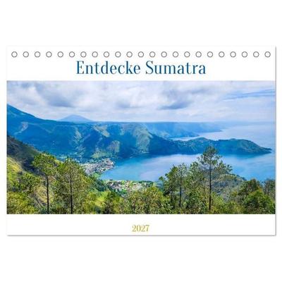 Entdecke Sumatra (Tischkalender 2027 DIN A5 quer), CALVENDO Monatskalender