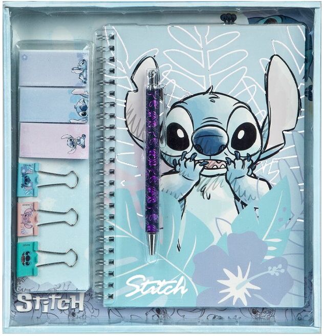 CONJUNTO CERDA ESCRITA STITCH