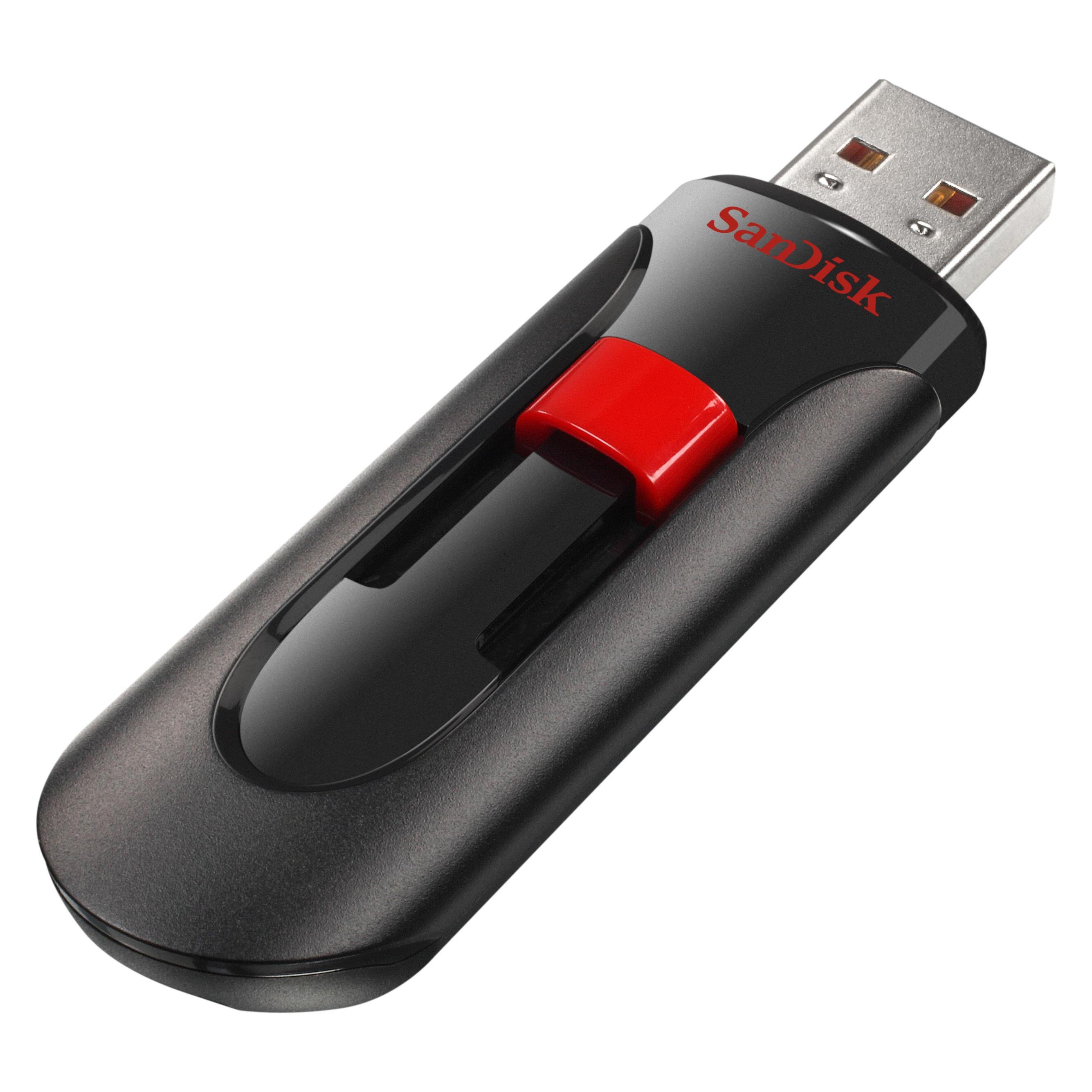Sandisk Cruzer Glide (128 GB, USB-A) (SDCZ60-128G-B35)