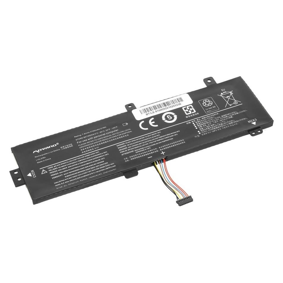Movano Akku L15L2PB4 für Lenovo IdeaPad 510-15ISK - 4100 mAh (4100 mAh) (BT/LE-510)