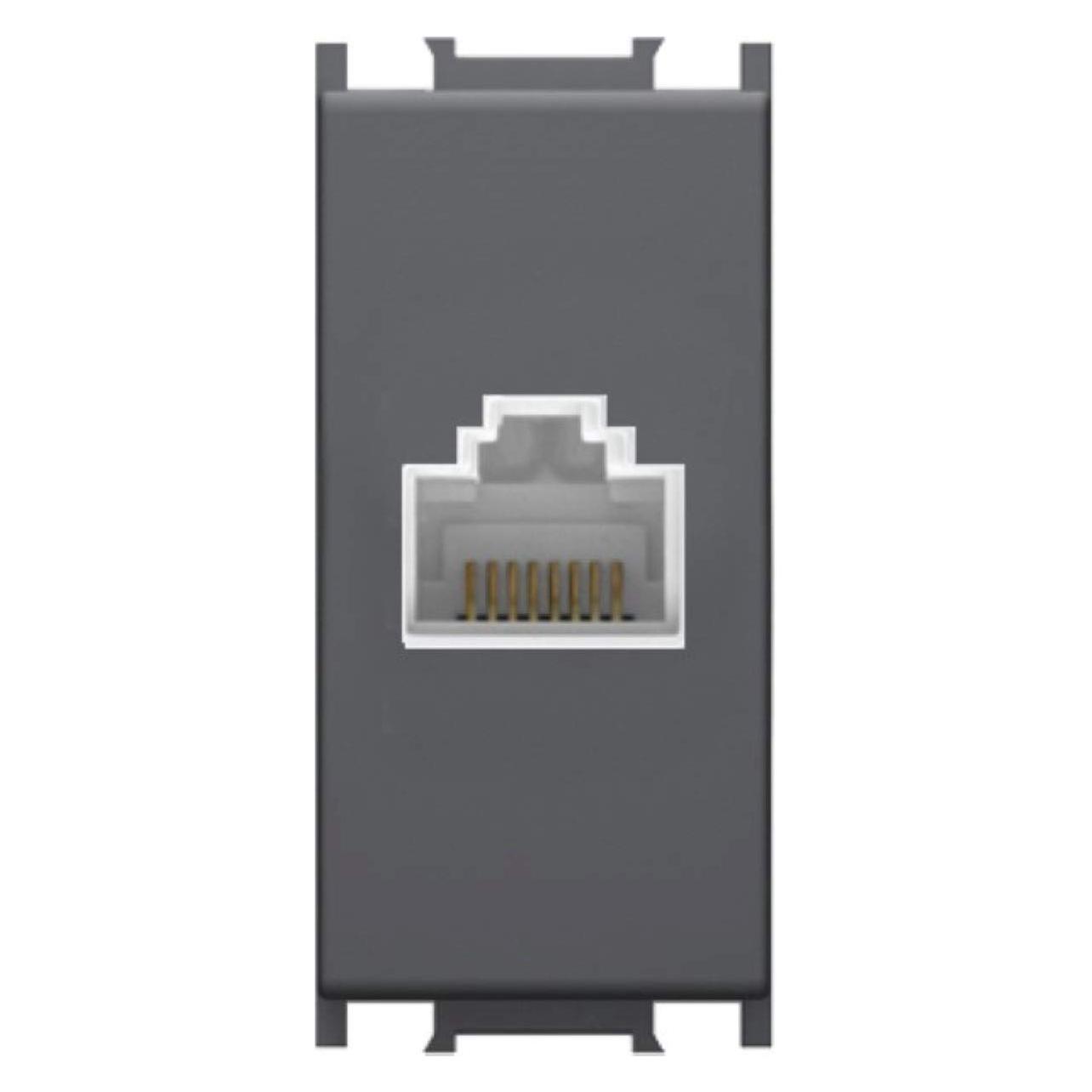TEM Serie Modul Steckdosen SOCKET CAT5e KSRJ45 88 1M SB (KM37SB-U)