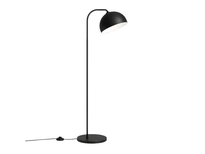 Lampadaire en métal Yaka - 51 x 51 cm - Noir