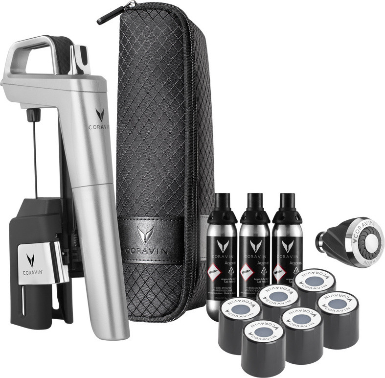 Coravin Timeless Six wijnsysteem met 12 stuks