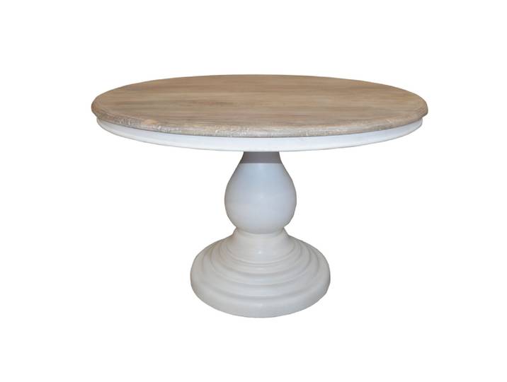 LC Home Hampton Esstisch aus Mangoholz Rund
