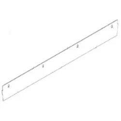 Nilfisk Original 146 0738 000 Spritz Gummi hinten