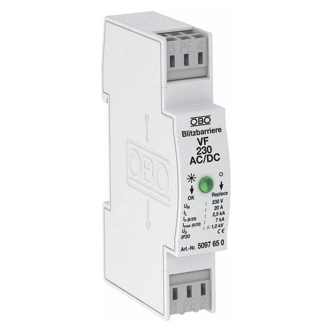OBO Bettermann OBO Vertr Blitzbarriere 230V AC (5097650)
