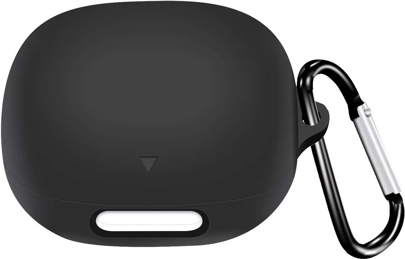 INF Silikonhülle kompatibel mit Anker Soundcore Liberty 4 Pro Bluetooth-Ohrhörern - Schutzhülle Schwarz