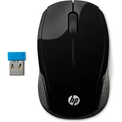 HP 200 Wireless Maus schwarz