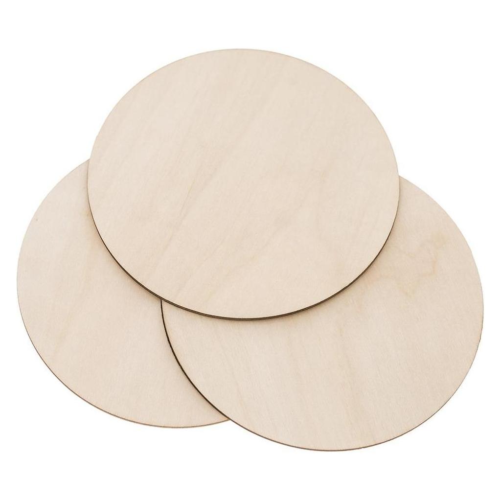 Dalprint Holzsockel DPCRAFT Kreis 16, 5 cm, 3 Stück (AD694DLP)