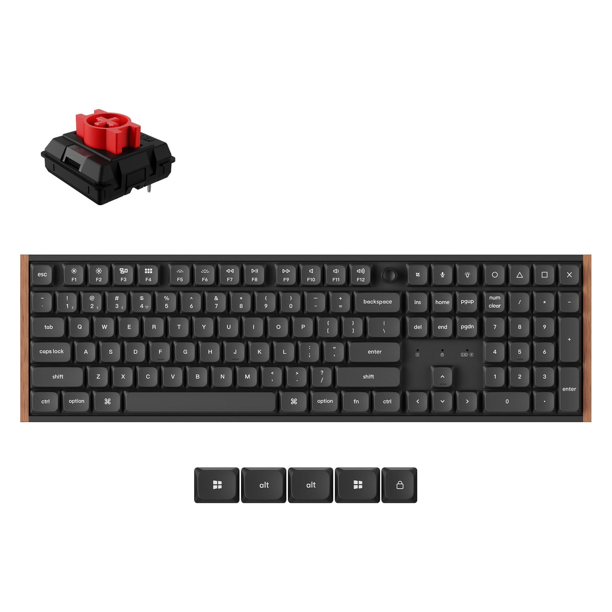 Keychron K5U-H1 (US, Kabellos) (K5U-H1)