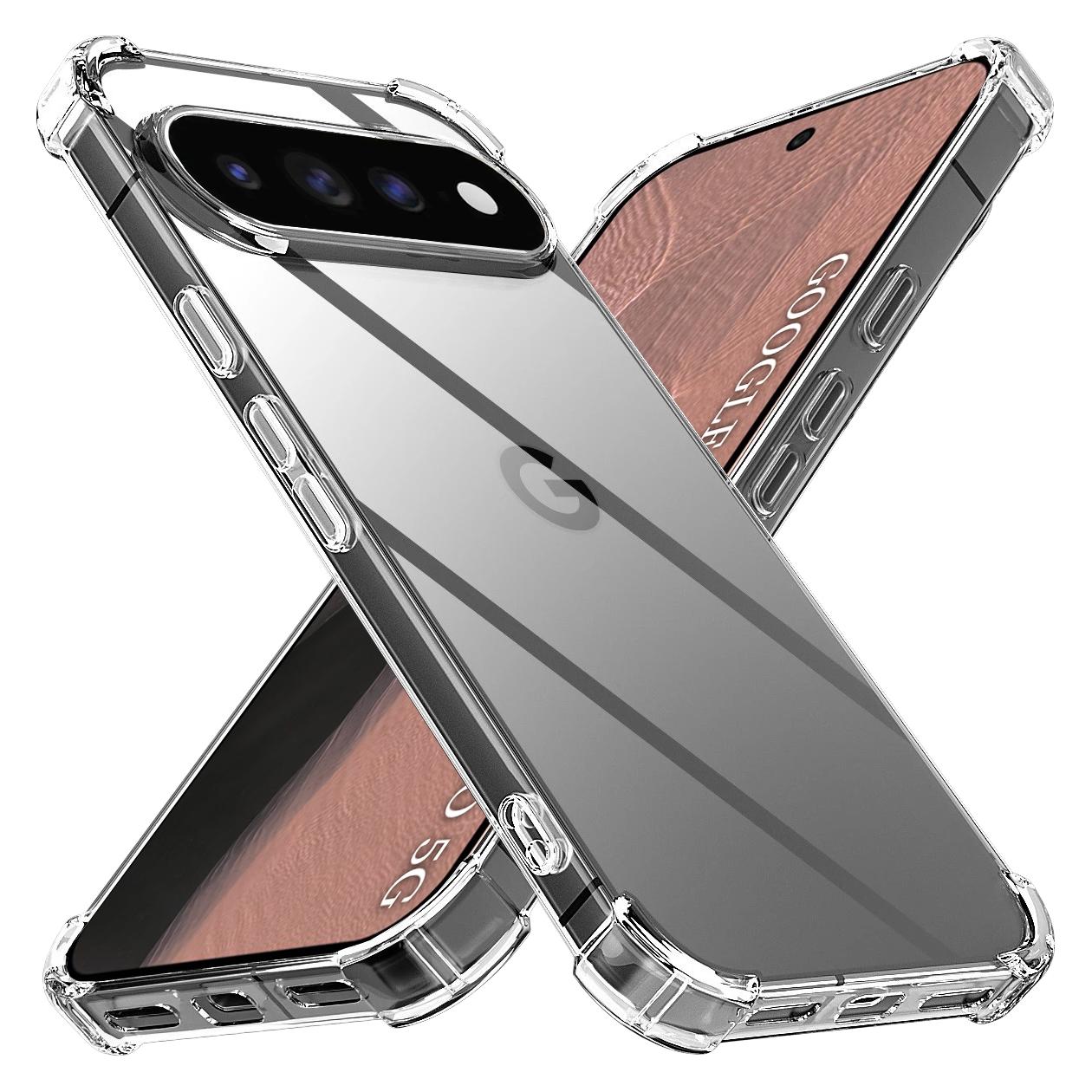 Techsuit - Stossfestes klares Silikon - Google Pixel 11 Pro - Klar (Google Pixel 11 Pro) (72340733)