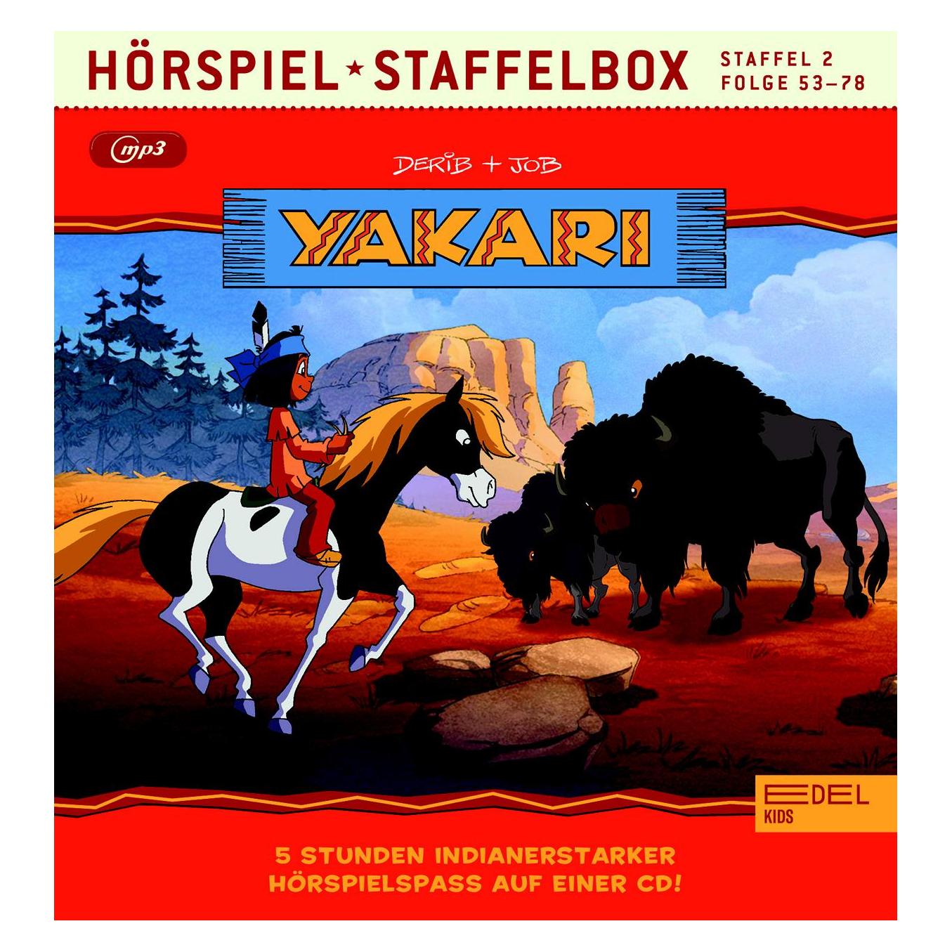 Edel:Kids Yakari - Staffelbox 2 (Folge 53-78) mp3 (0215791KID)