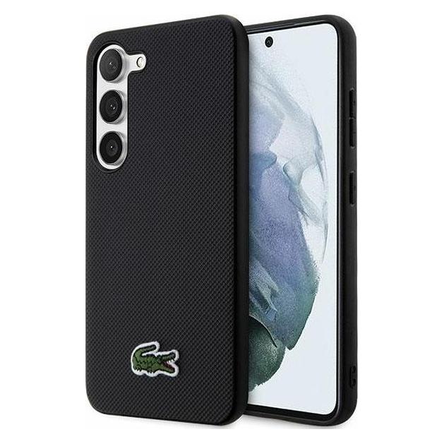 Lacoste LCHCS23MPVCK S23+ S916 czarny/black hardcase Iconic Petit Pique (Samsung Galaxy S23+) (35845725)