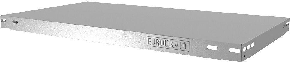 Fachboden für Lager-Steckregal, BxT 750 x 400 mm, verzinkt, Traglast 300 kg, Bauart schwer eurokraft pro