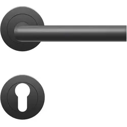 Karcher, Türgriff + Türgarnitur, ER/FS 28 PZ0 83 - Rhodos, PZ, FS Kosmos Schwarz (Türgarnitur, Türgriff)