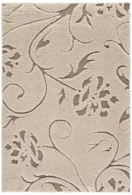 SAFAVIEH Florida Shag Nanny Floral Scroll 1.2-inch Thick Rug
