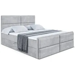 BOXBETT AURA-Z - 180 x 200 - H3 - Hellgrau