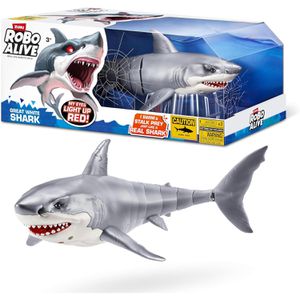 Robo-Alive Elektronisches-Haustier Shark Attack, realistische Bewegungen & Leuchteffekt, ab 3 Jahre