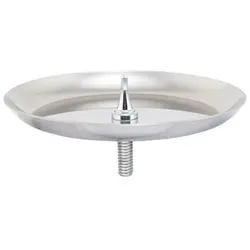 Sorby Kerzenteller 100 mm für Kerzenständer | 2 Stück