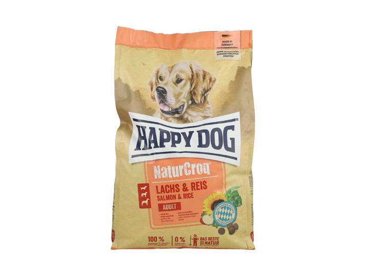 HappyDog NaturCroq Lachs + Reis 4kg