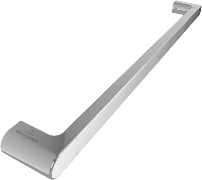 Villeroy und Boch Vicare Desing Wandhaltegriff 92170961 60 cm, vertikal oder horizontal, Aluminium verchromt