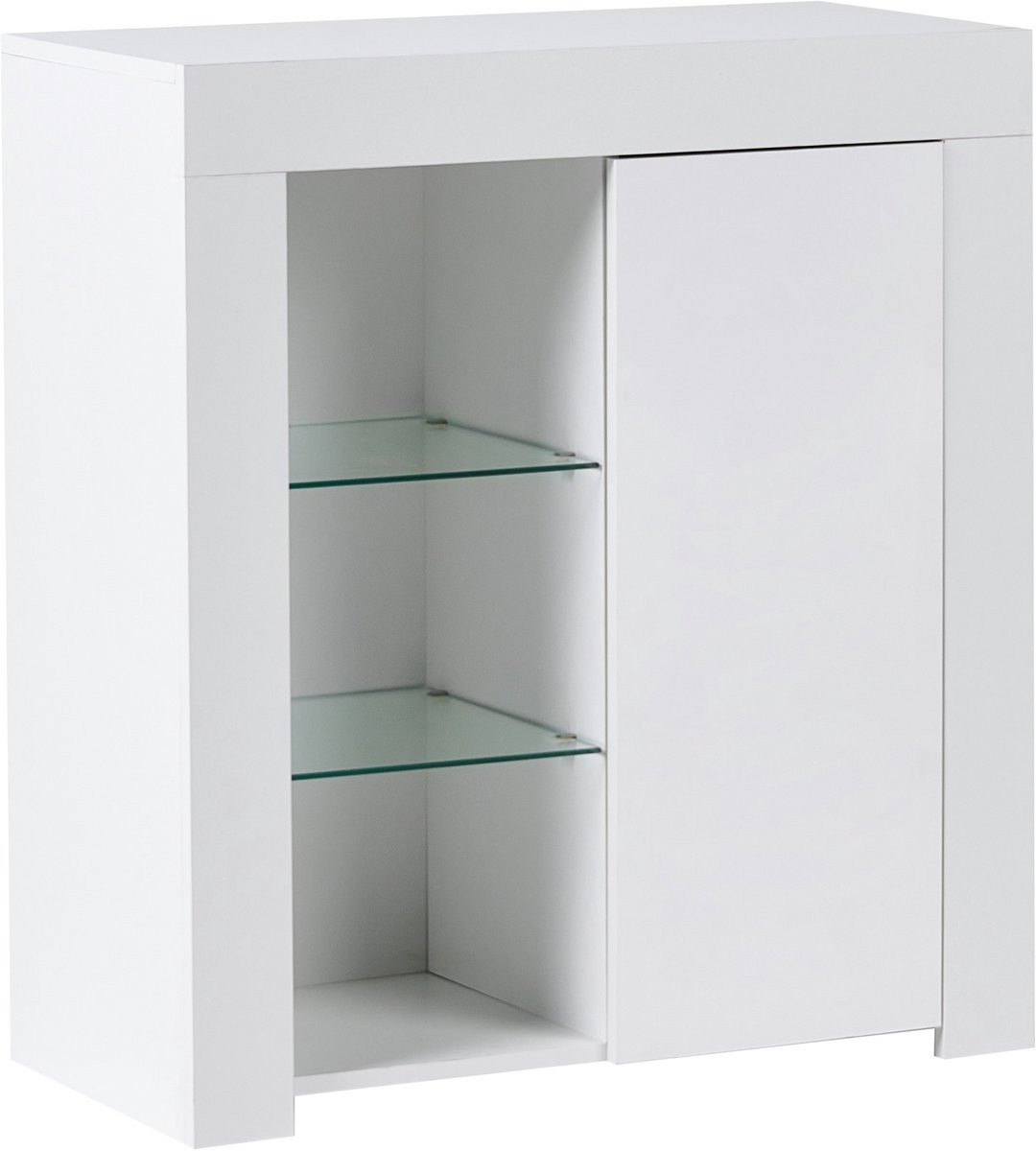 Beliani Kamloops Dressoir met LED - Wit - MDF
