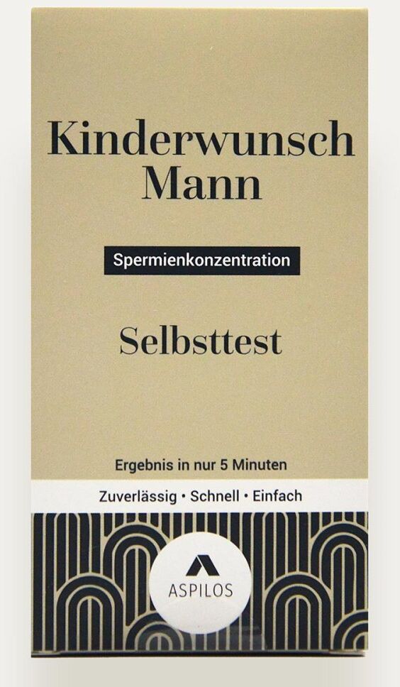Aspilos Schnelltest Fruchtbarkeit Mann Sperma
