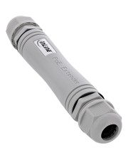 InLine PoE+ Extender IP67 Outdoor 1 Gb/s 30 W kaskadierbar Power over Ethernet RJ-45 Außenbereich Plug and Play Wasserdicht/-fest (44432K)