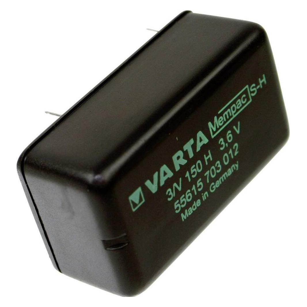 Varta Mempac 3/V150H Knopfzellen-Akku Mempec NiMH 150 mAh 3.6 V 1 St. (1 Stk., 150 mAh) (55615703012)