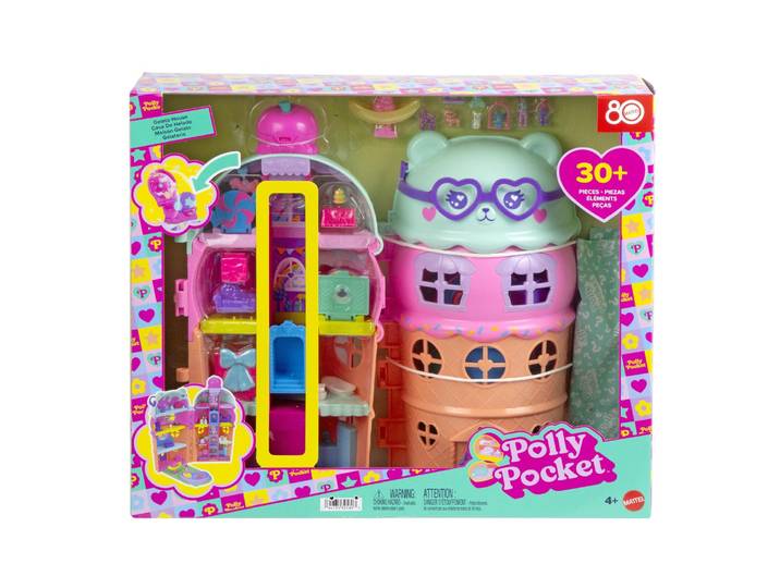 Polly Pocket Maison Cornet de Glace MATTEL