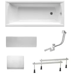 SAT Fusion Rechteck-Badewanne SATVR170APNP