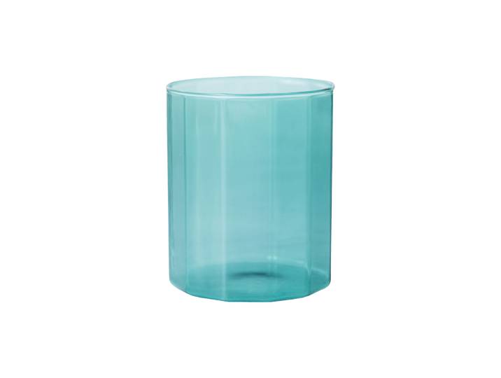 HK LIVING - Verre Sunlit - Bleu - Verre borosilicaté