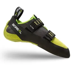 Boreal Alpha Velcro Kletterschuh UK 7,5 graphite/green