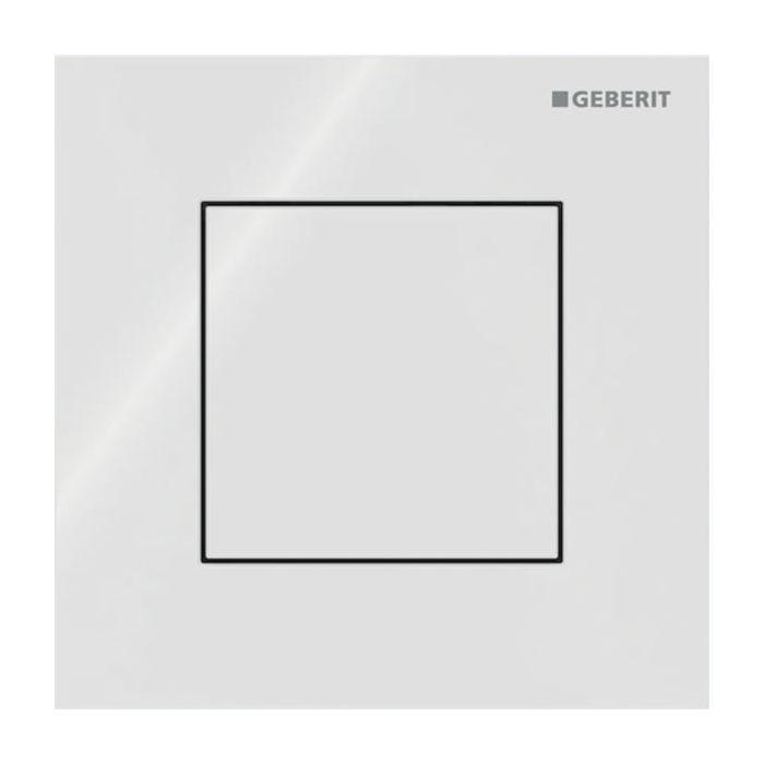 Geberit Typ 40 Urinal-Steuerung 116217SI1 pneumatisch, Square, weiß