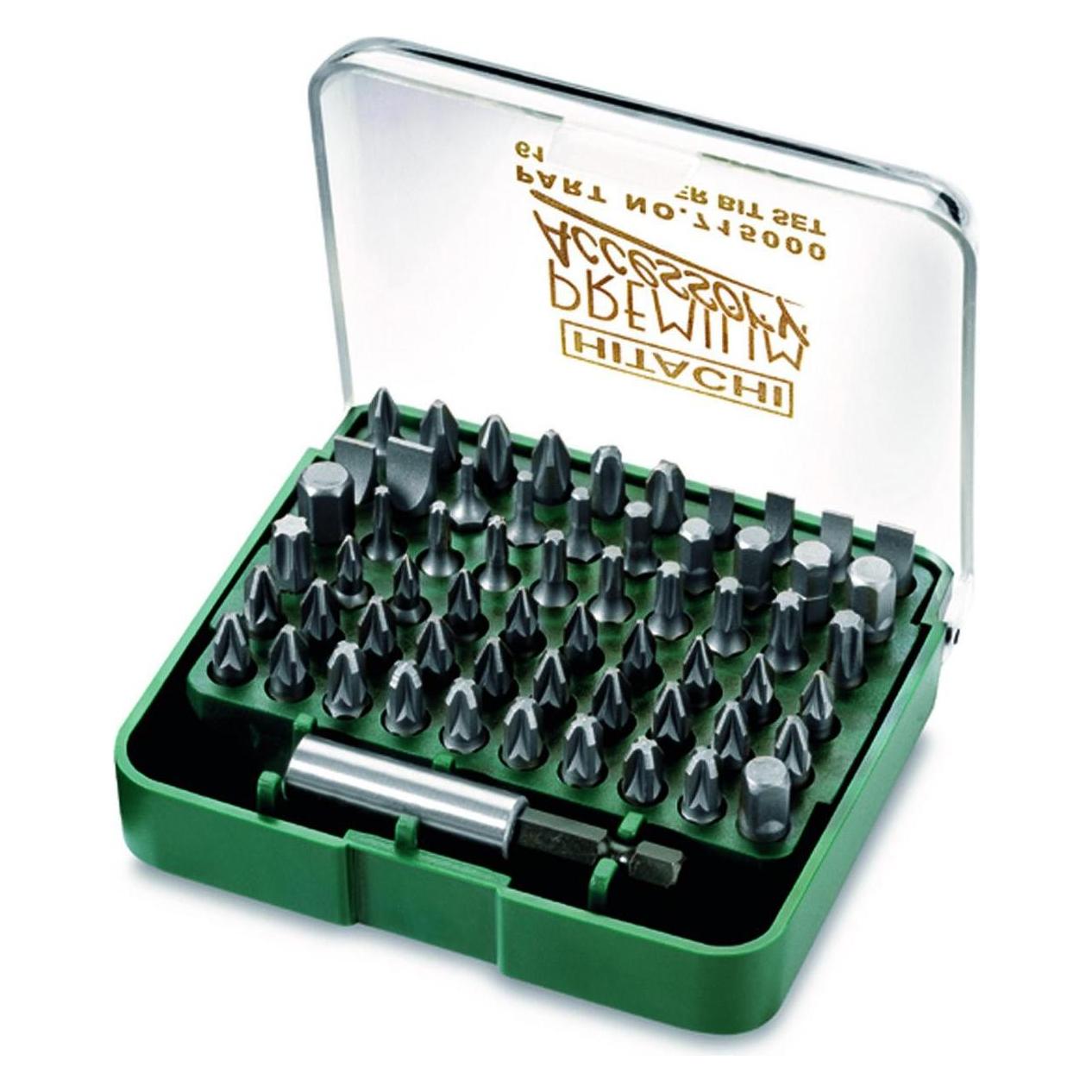 Hikoki Screwdriver bit set HITACHI 61-part (715000)