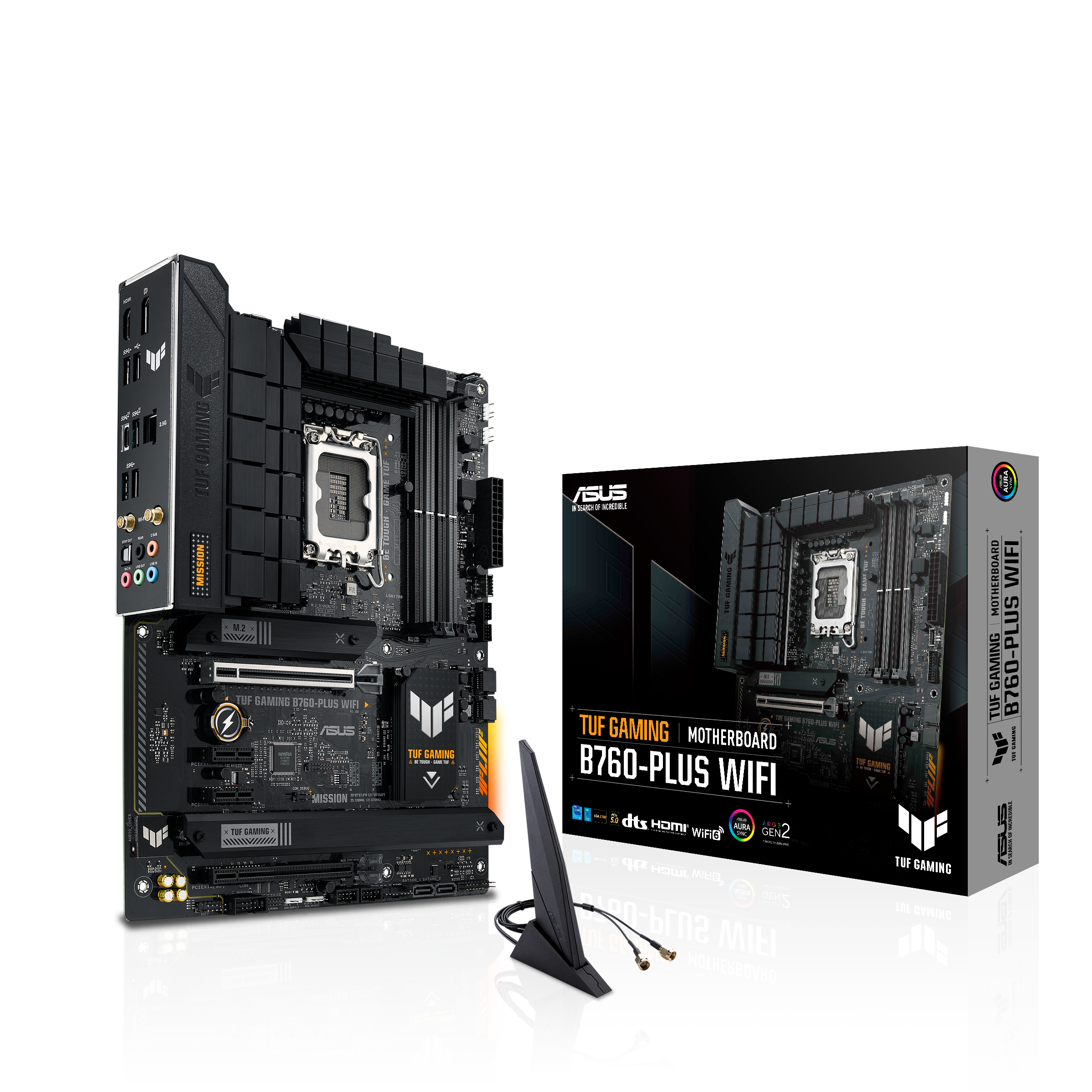 ASUS TUF GAMING B760-PLUS WIFI ATX Mainboard - Sockel 1700