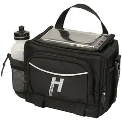 Haberland Lenkertasche Bottle schwarz