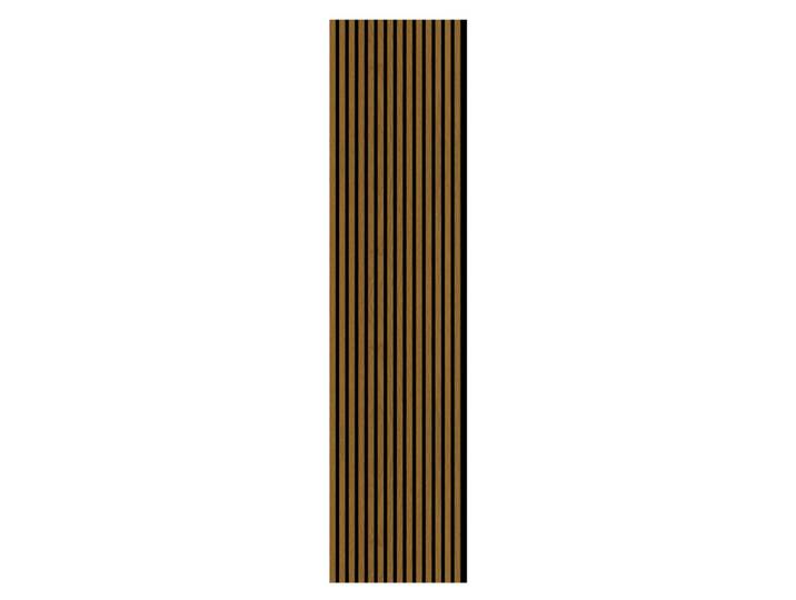 Akustikpaneel Eiche foliert, Eichefarben, 57.25x267x1.9 cm, Montage ohne Bohren, Tapeten & Wandverkleidungen, Akustikpaneele