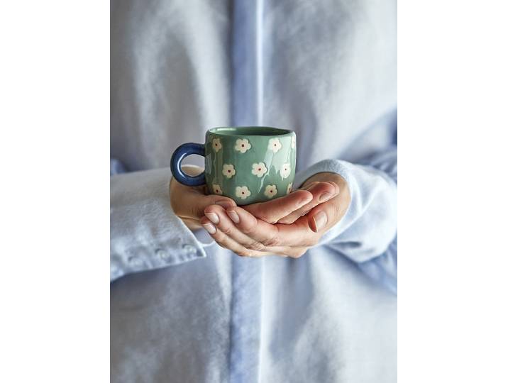 Tasse Nini Fleurs Ø 7cm Bleu