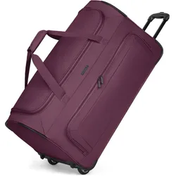 Redolz Duffle Essentials 2 Rollen Reisetasche 71 cm, Koffer, Rot
