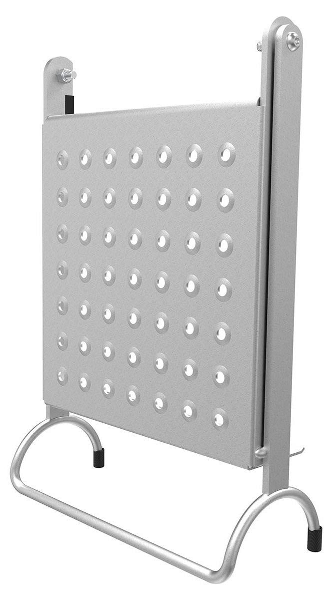Selius multifunctioneel werkplatform voor ladder, grijs, tot 168 kg
