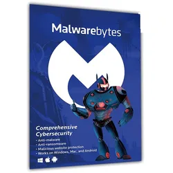 Malwarebytes Premium 2026, 5 Geräte - 1 Jahr, Download