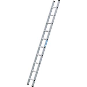 Zarges Anlegeleiter Strato DL, 44810, Länge 2,98m, aus Aluminium, mit 10 Sprossen